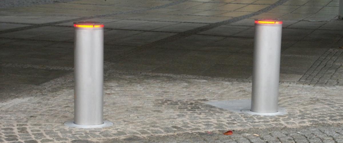Bollards - uitschuifbare paal Bollards - uitschuifbare paal